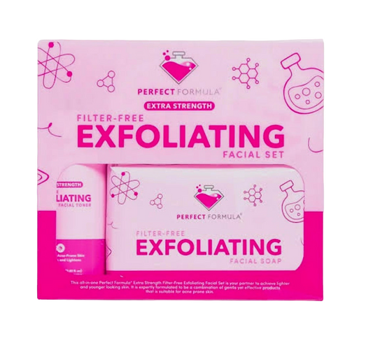 Brilliant Skin PERFECT FORMULA Filter-Free EXTRA STRENGTH Exfoliating Set (NEW PACKAGING)