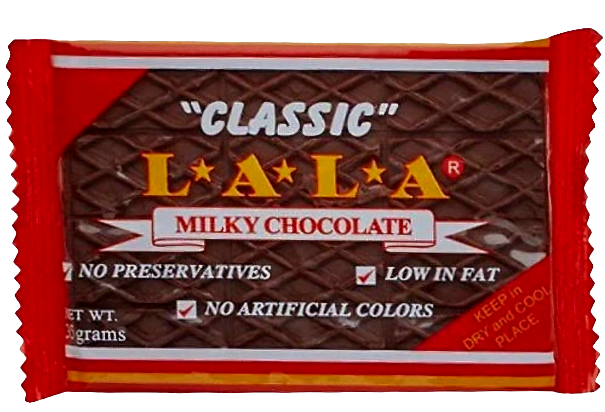 LALA CLASSIC Chocolate Pastillas 35g×12's