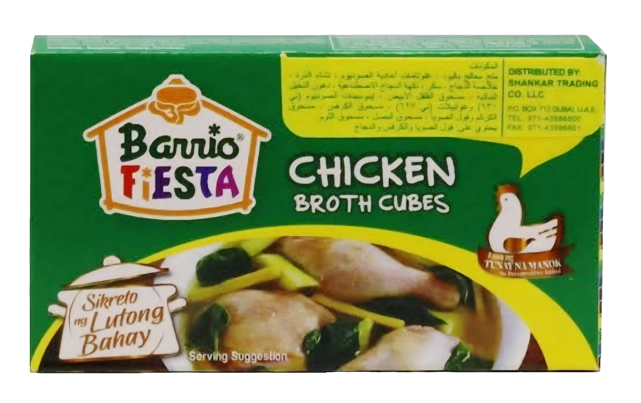 Barrio Fiesta CHICKEN BROTH CUBES 60g