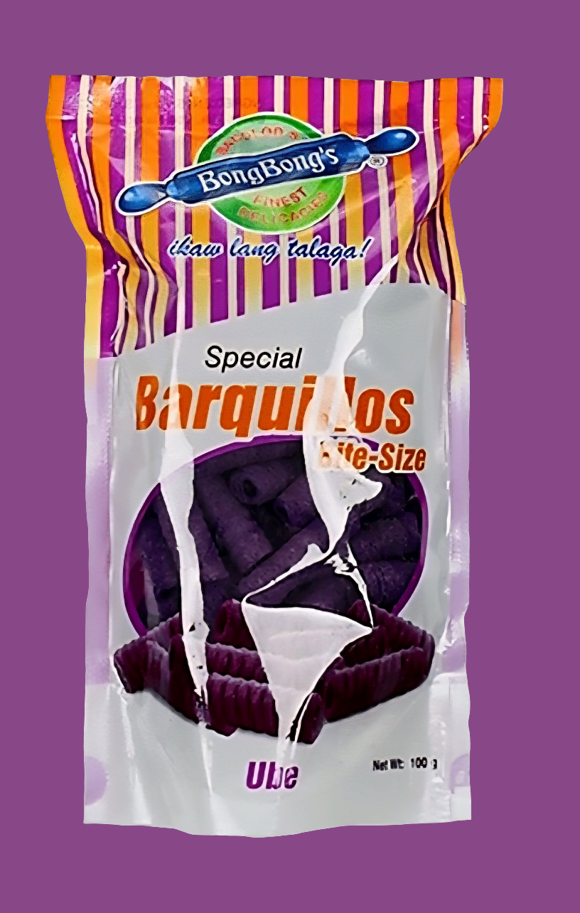 ‼️CLEARANCE‼️Bongbong's Special UBE BARQUILLOS 100g BBD: DEC.2025