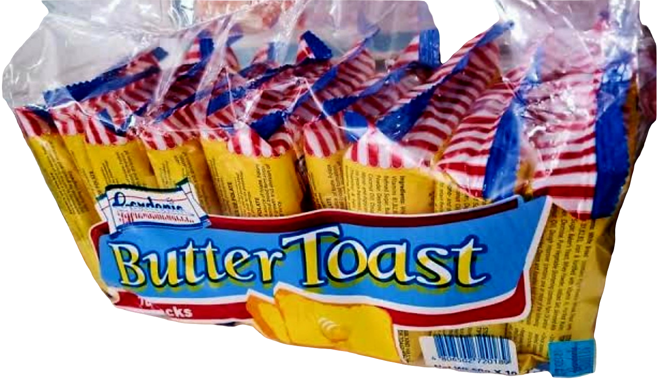 GARDENIA Butter Toast 2-slices Packet 50g (Single Baon-Pack)