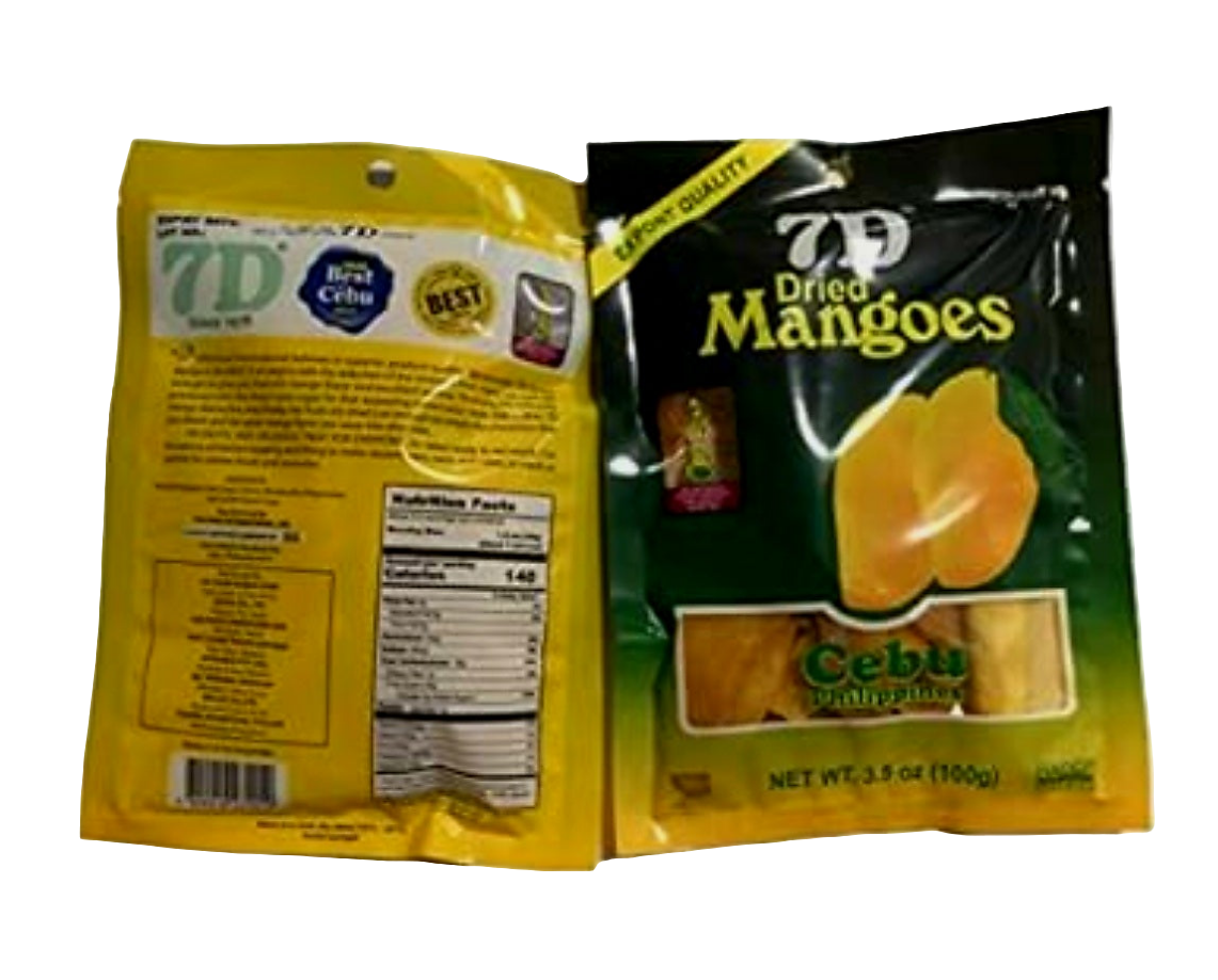 7D Dried Mangoes 100g