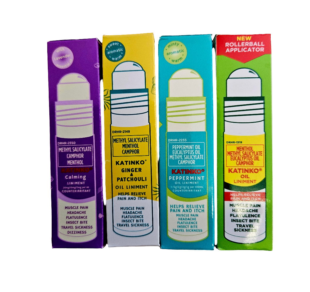 KATINKO Roll-On 4-Variant Gift Set in POUCH