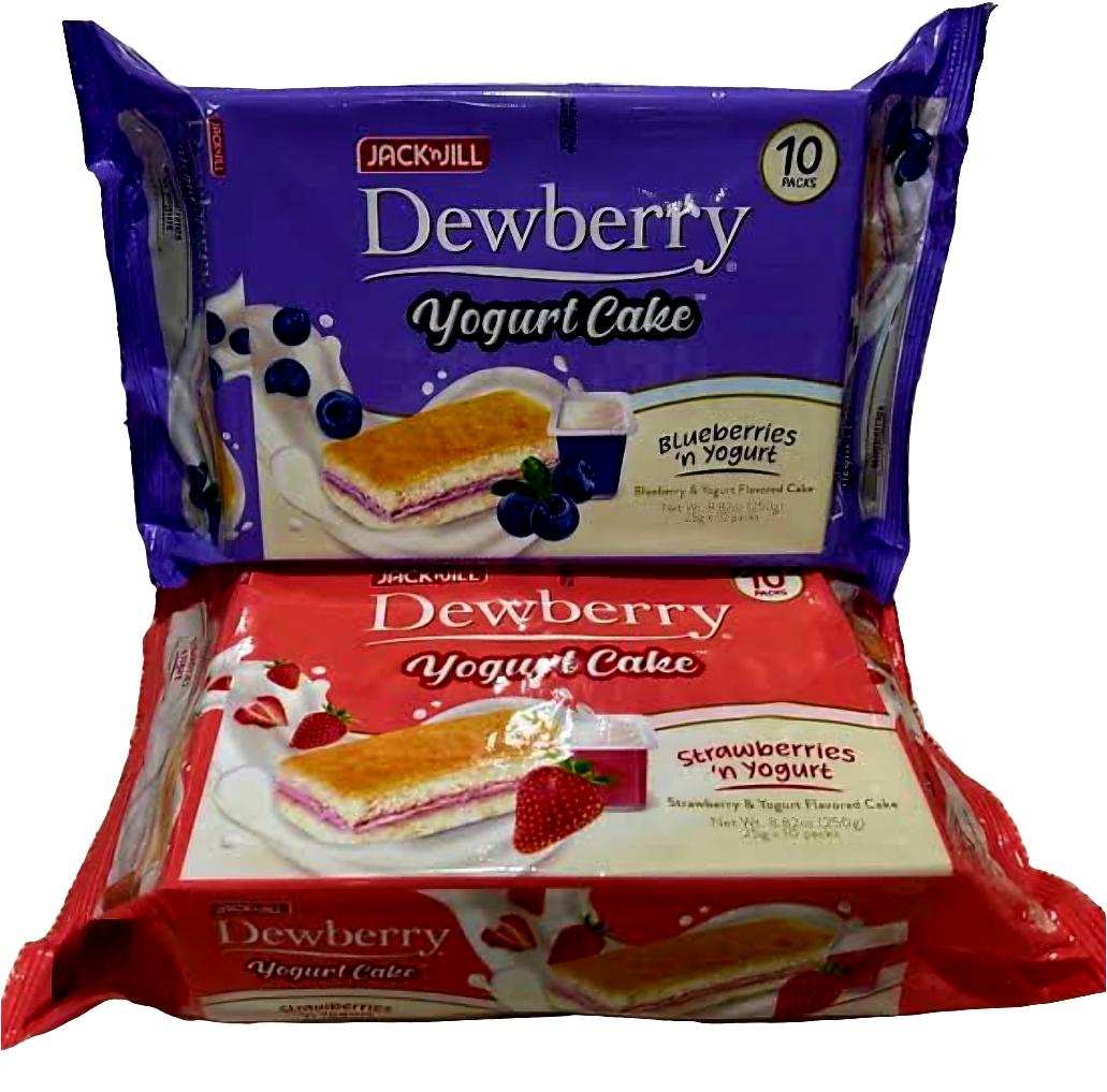 Jack&Jill Dewberry Yogurt Cake STRAWBERRY 25g×10pcs