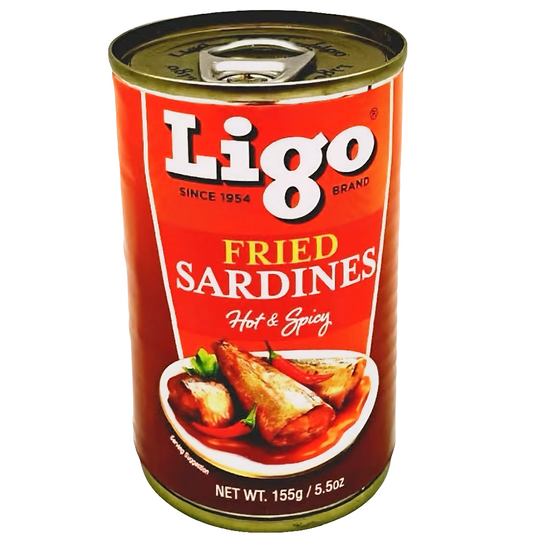 LIGO Fried Sardines HOT & SPICY 155g