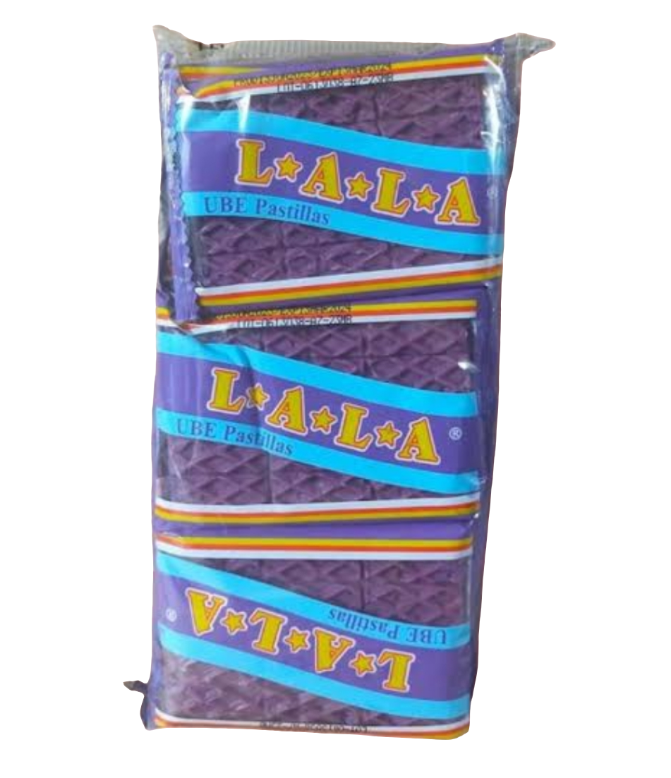 ‼️PROMO‼️LALA Ube Pastillas 35g × 12pcs BBD: 18AUGUST2025 (OVERSTOCK!)