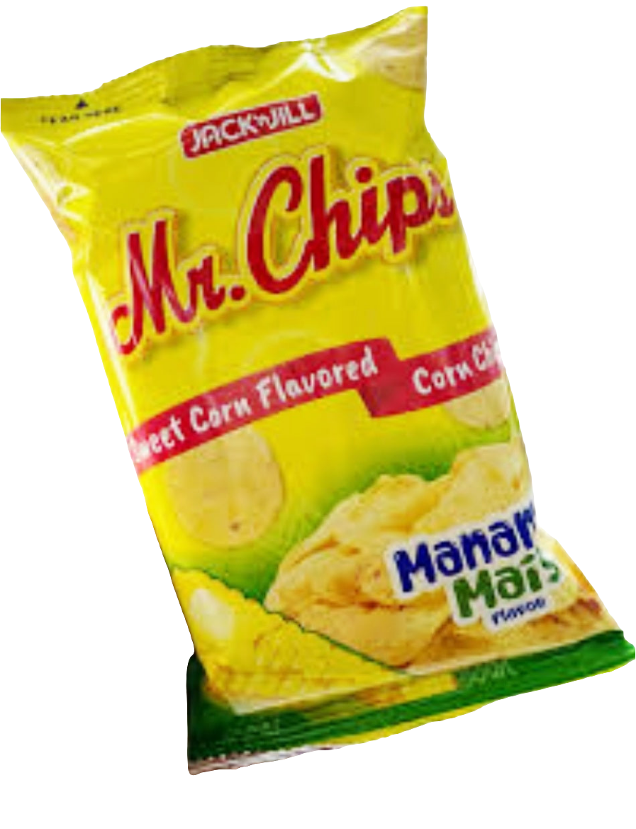 Mr.Chips MANAMIS MAIS Sweet Corn Flavored Corn Chips 110g