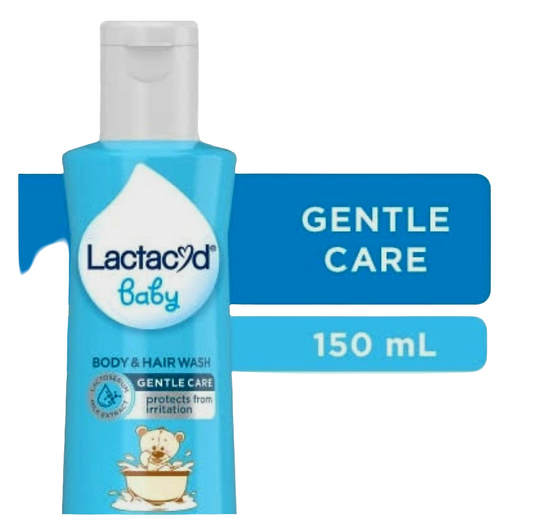 Lactacyd Baby Body & Hair Wash Gentle Care 150ml