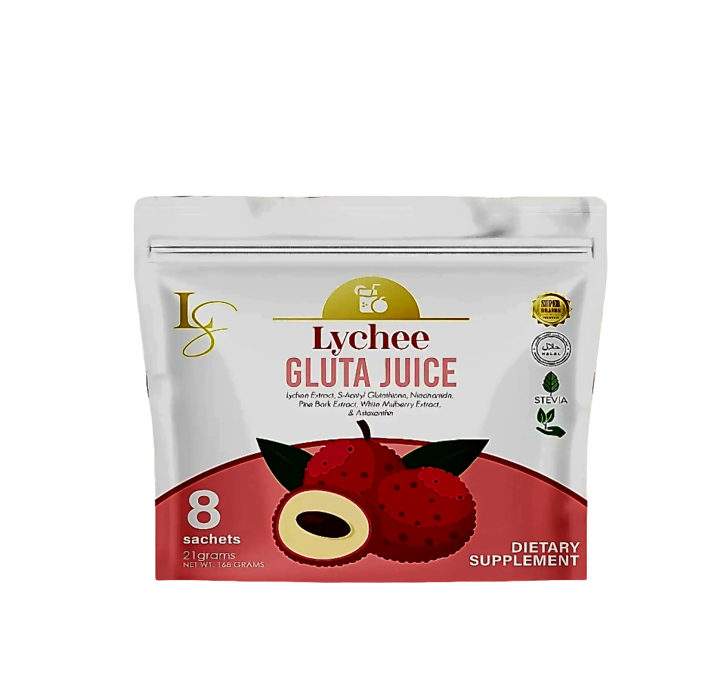 Luxe Slim LYCHEE GLUTA Juice 22g×8 Sachets