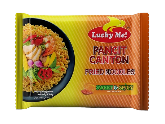 Lucky Me Pancit Canton SWEET & SPICY 60g×6's (6pack)