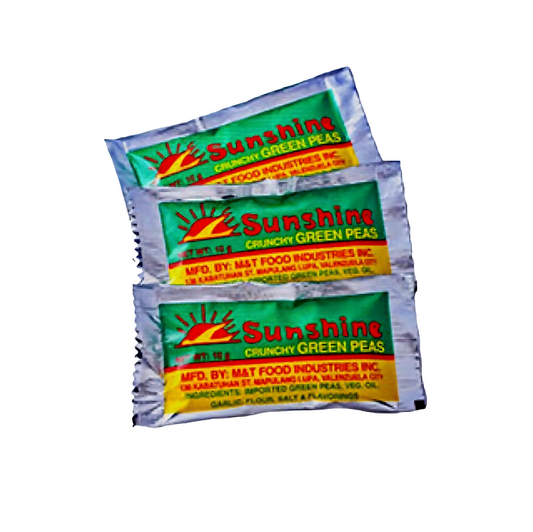 Sunshine Crunchy GREEN PEAS 10g×20pcs PACK