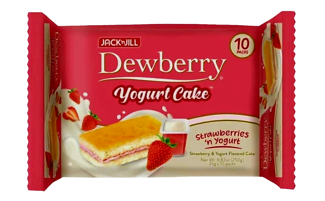 Jack&Jill Dewberry Yogurt Cake STRAWBERRY 25g×10pcs