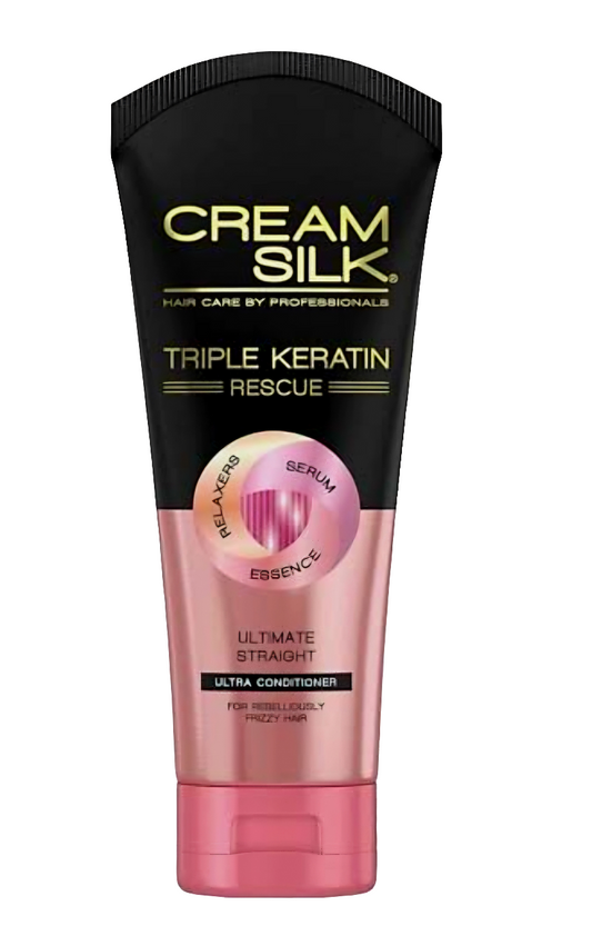 Cream Silk TRIPLE KERATIN Ultimate Straight Serum Conditioner 170g