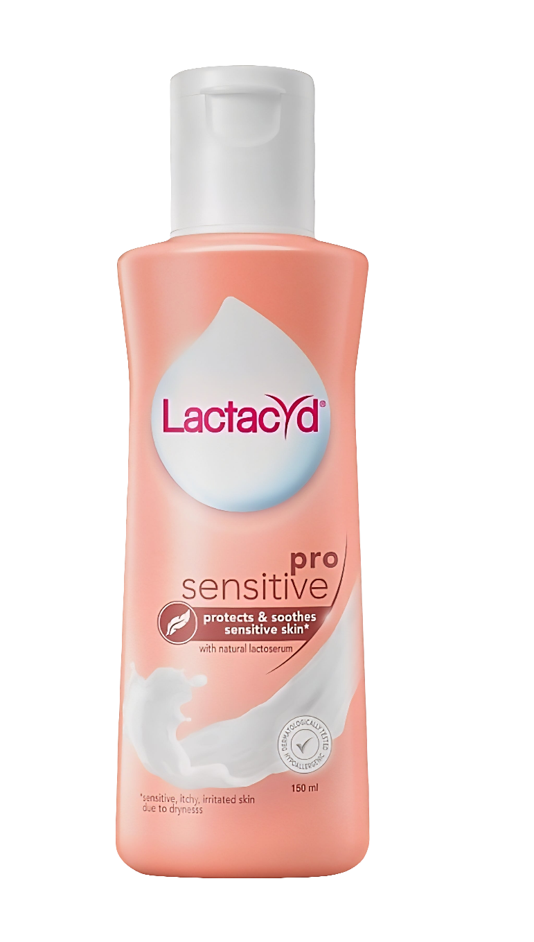 Lactacyd Feminine Wash PRO-SENSITIVE Protects & Soothes Sensitive Skin 250ml