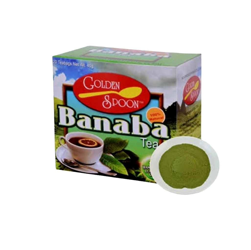 ‼️PROMO‼️Golden Spoon BANABA TEA 24g × 12 Teabags BBD: 28.FEB.2026