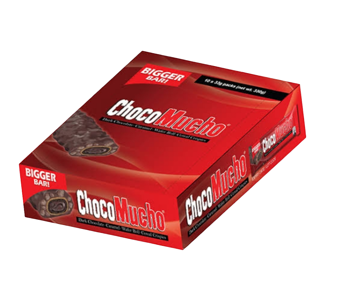 ‼️PROMO‼️Choco Mucho DARK CHOCOLATE Caramel WAFER ROLL Cereal Crispies 25g×10pcs (PER BOX) BBD: SEPTEMBER2025 (OVERSTOCK!)