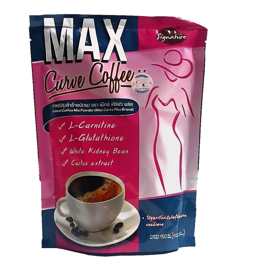 MAX Curve Slimming Coffee 15g x 10 sachets (AUTHENTIC THAILAND)