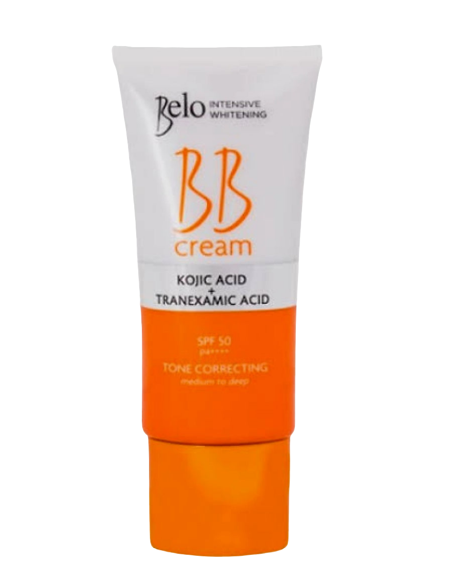 BELO Intensive Whitening BB CREAM with KOJIC & TRANEXAMIC ACID 50ml SPF50 PA++++