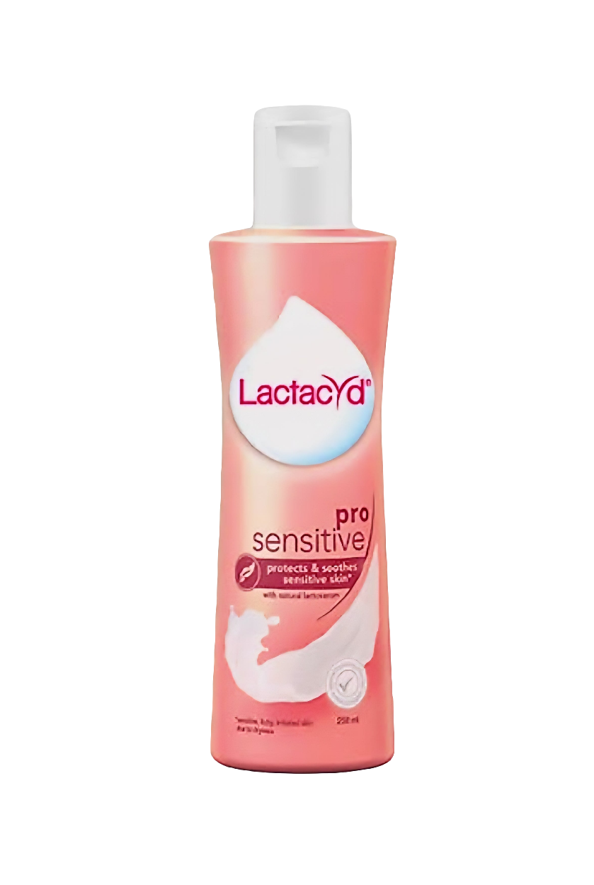 Lactacyd Feminine Wash PRO-SENSITIVE Protects & Soothes Sensitive Skin 250ml