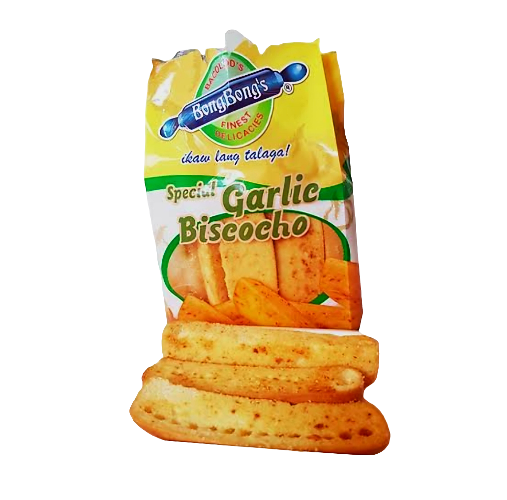Bongbong's GARLIC BISCOCHO 180g