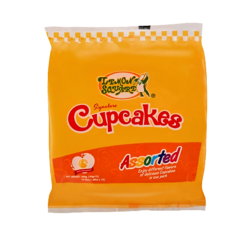 Lemon Square ASSORTED CUPCAKES 30g×10pcs
