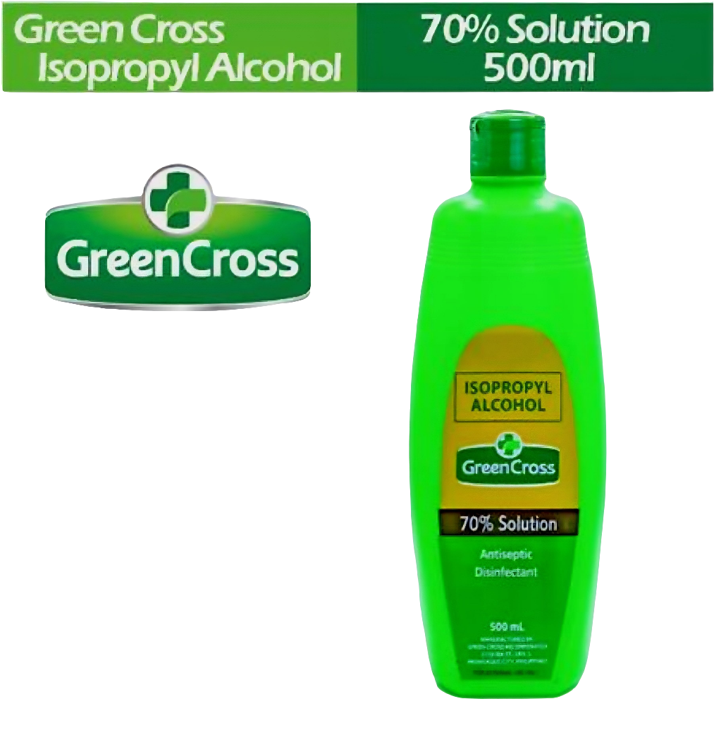 GREEN CROSS Isopropyl Alcohol 70% Solution 500ml