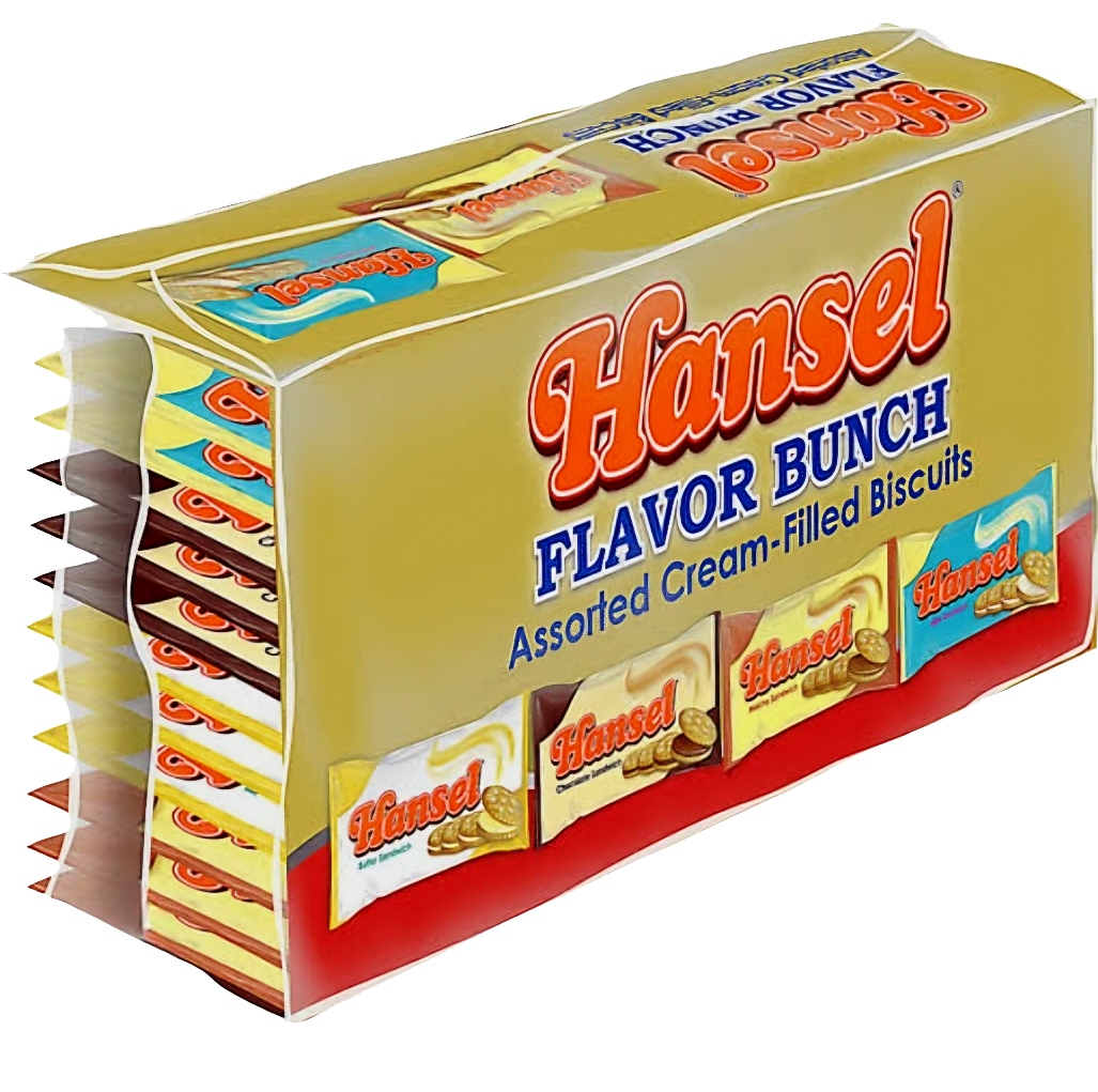 ‼️CLEARANCE‼️Hansel FLAVOR BUNCH Assorted Cream Biscuits 31g×10pcs BBD: 06.NOV.2025