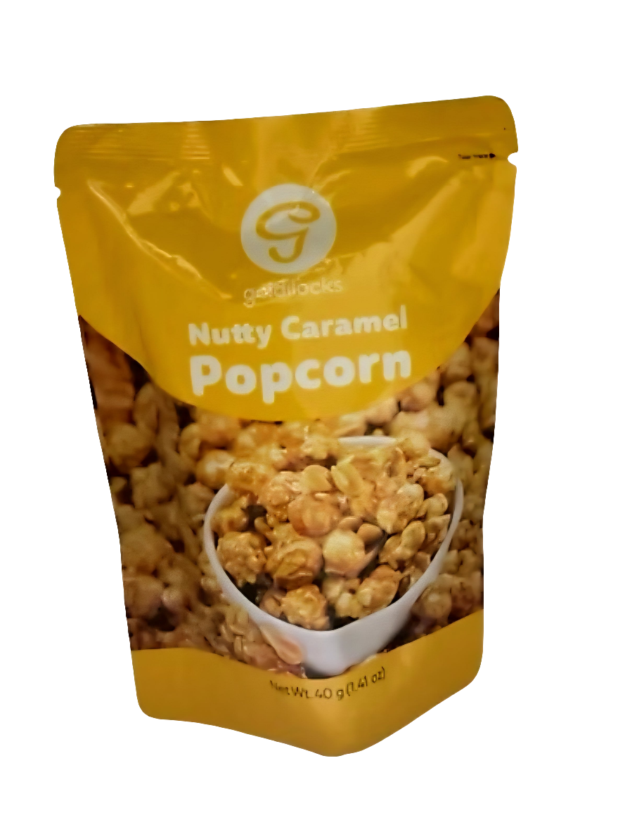 Goldilocks NUTTY CARAMEL Popcorn 40g (Mini Snack Pack Size)