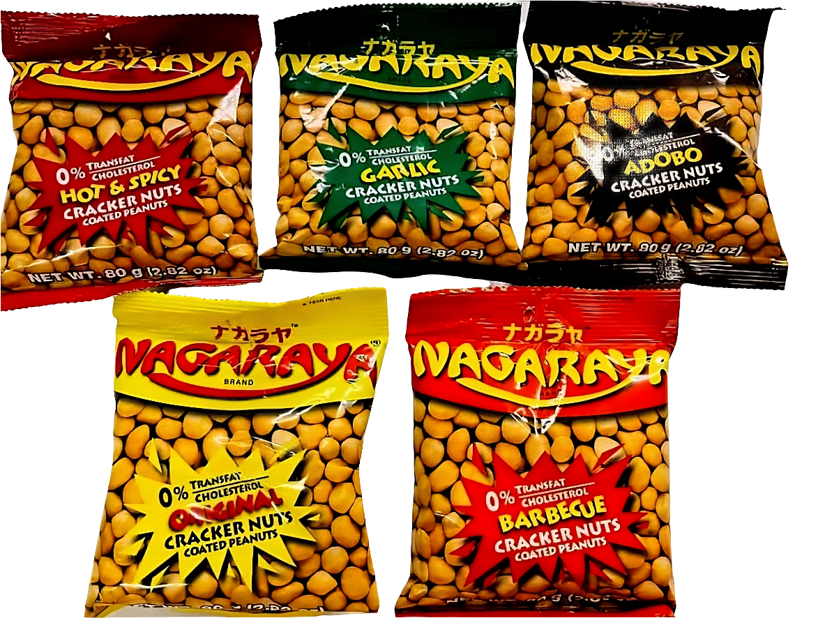 Nagaraya BARBEQUE FLAVOR Cracker Coated Peanuts 160g