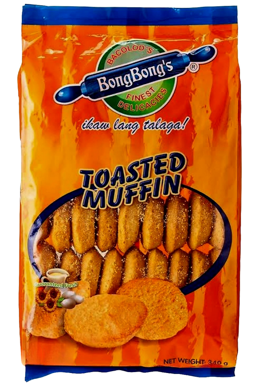 Bongbong's TOASTED MUFFIN 5pcs LARGE PACK 340g