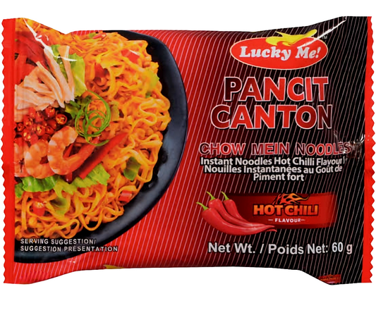 Lucky Me Pancit Canton HOT CHILI 60g×6's (6pack)