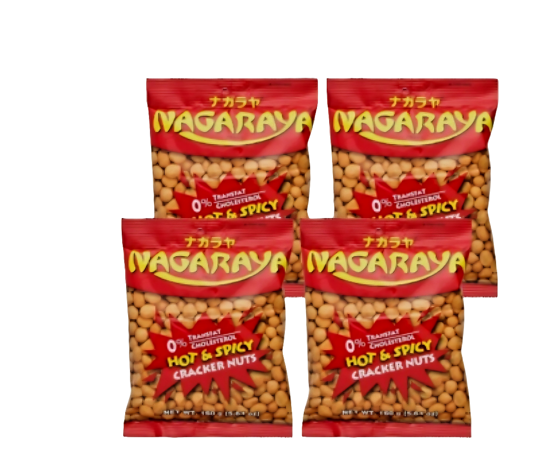 Nagaraya HOT & SPICY FLAVOR Cracker Coated Peanuts 160g
