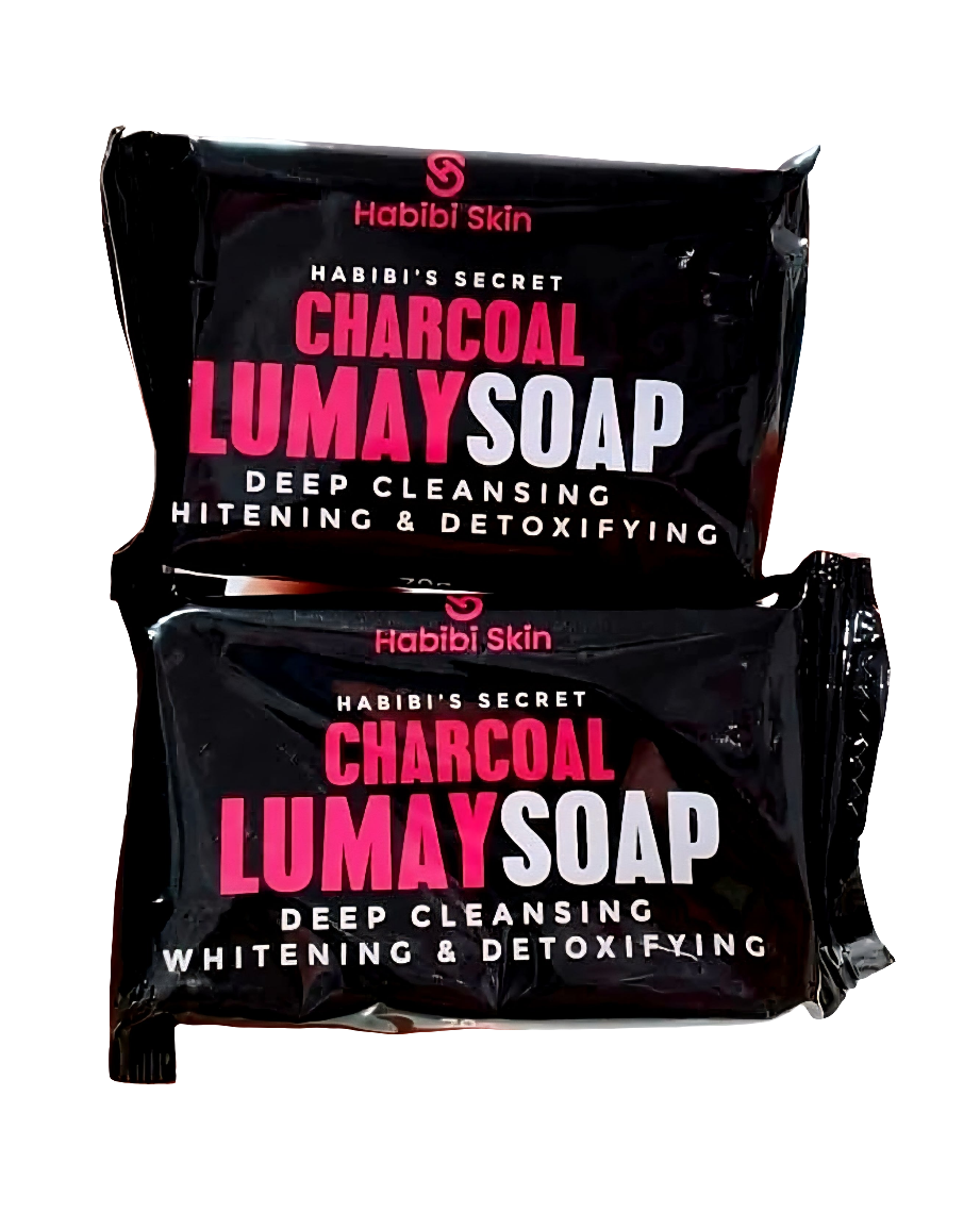 Habibi Skin CHARCOAL LUMAY SOAP Cleanse & Detoxify 70g