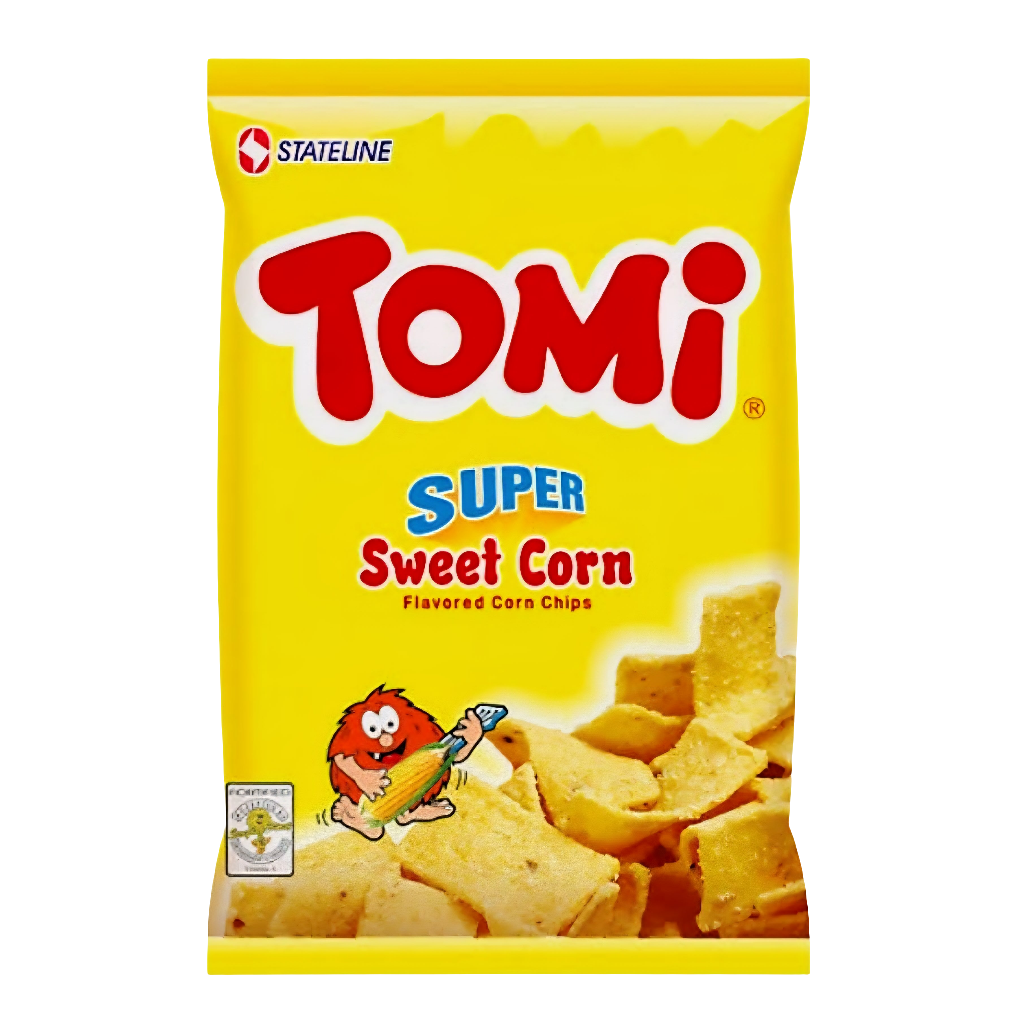 TOMI Super Sweet Corn Flavored Corn Chips 110g