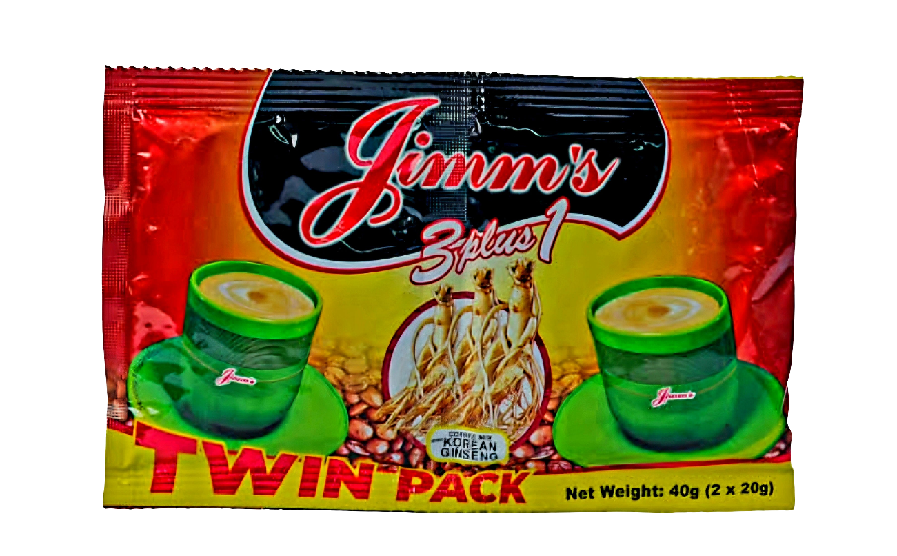 JIMM'S TWINPACK 3in1 KOREAN GINSENG Coffee Mix 40g×2 (10×TwinPack)