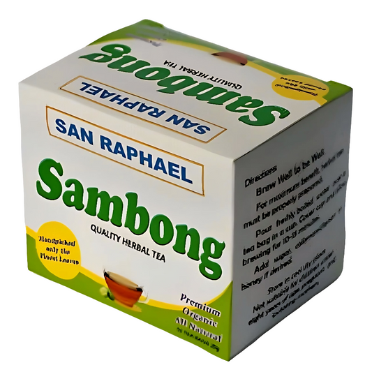 San Raphael SAMBONG Herbal Tea 16 Teabags (LARGE PACK)