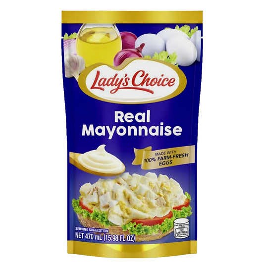 Lady's Choice REAL MAYONNAISE 470ml in POUCH