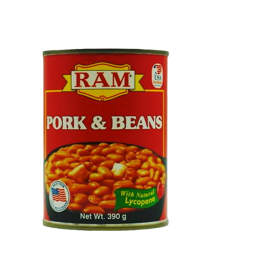 ‼️PROMO‼️RAM Pork & Beans in Can 390g BBD: DECEMBER2026 (OVERSTOCK!)