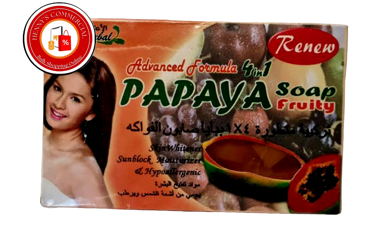 RENEW Advanced Formula 4in1 PAPAYA FRUITY Soap 135g