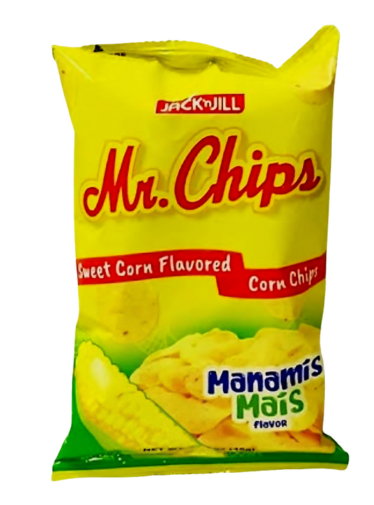 Mr.Chips MANAMIS MAIS Sweet Corn Flavored Corn Chips 110g