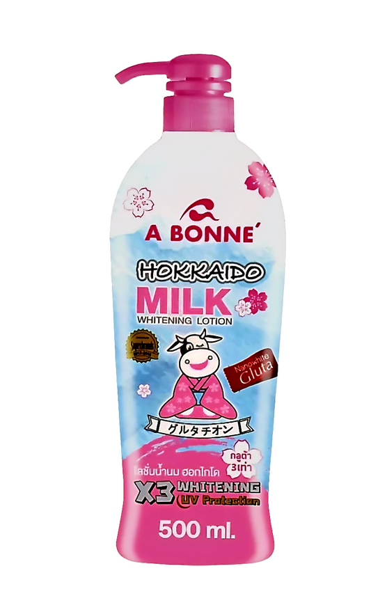 A BONNE' HOKKAIDO Milk Whitening Lotion 500ml