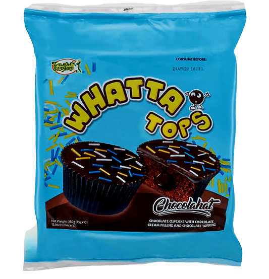 Lemon Square Whatta Tops CHOCOLAHAT 35g×10pcs
