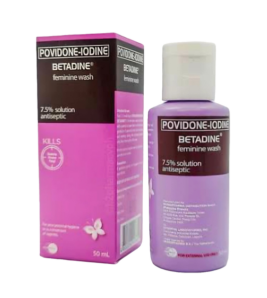 BETADINE Povidone-Iodine FEMINE WASH 50ml