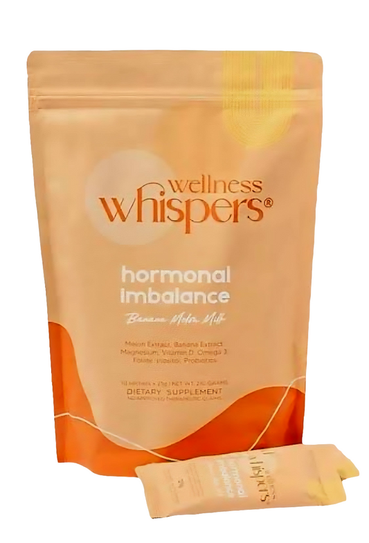 Wellness Whispers PCOS & PERIOD MANAGEMENT Dietary Supplement BANANA MELON MILK 21g×10 sachets