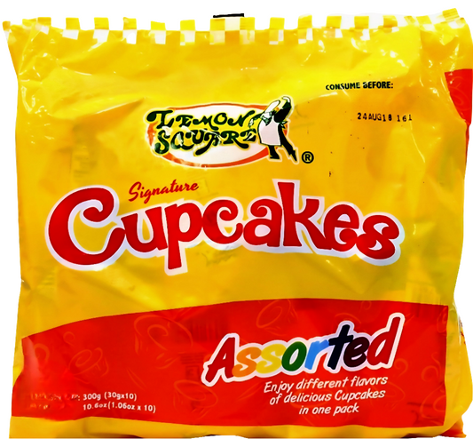 Lemon Square ASSORTED CUPCAKES 30g×10pcs