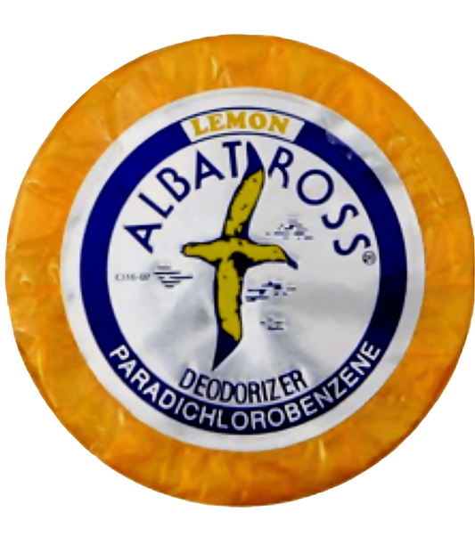 ALBATROSS Bathroom Deodorizer LEMON 100g (REFILL ONLY)