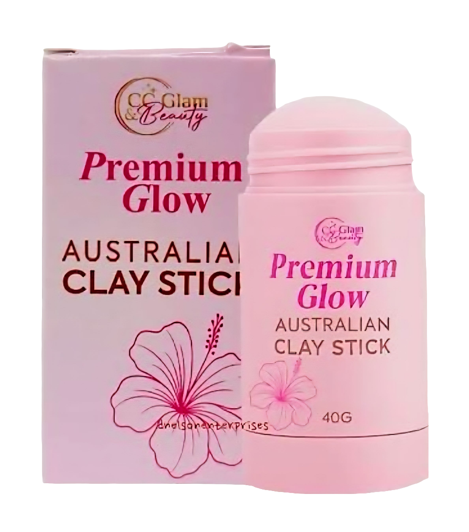 Premium Glow AUSTRALIAN CLAY STICK by CC Glam & Beauty 40g