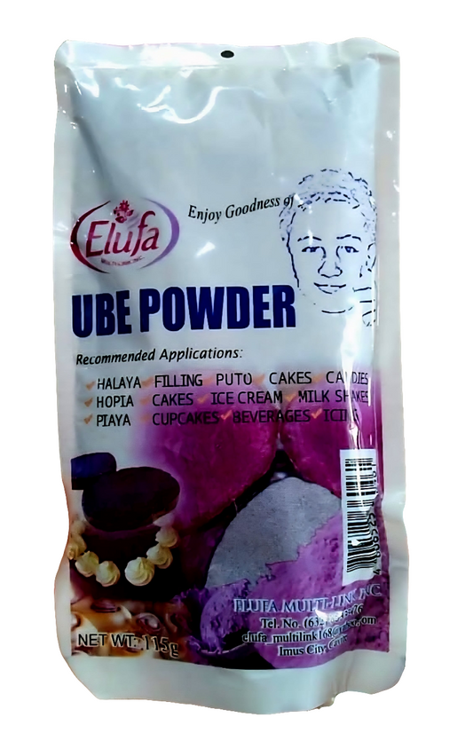 Elufa Brand PURE UBE POWDER 115g Pouch