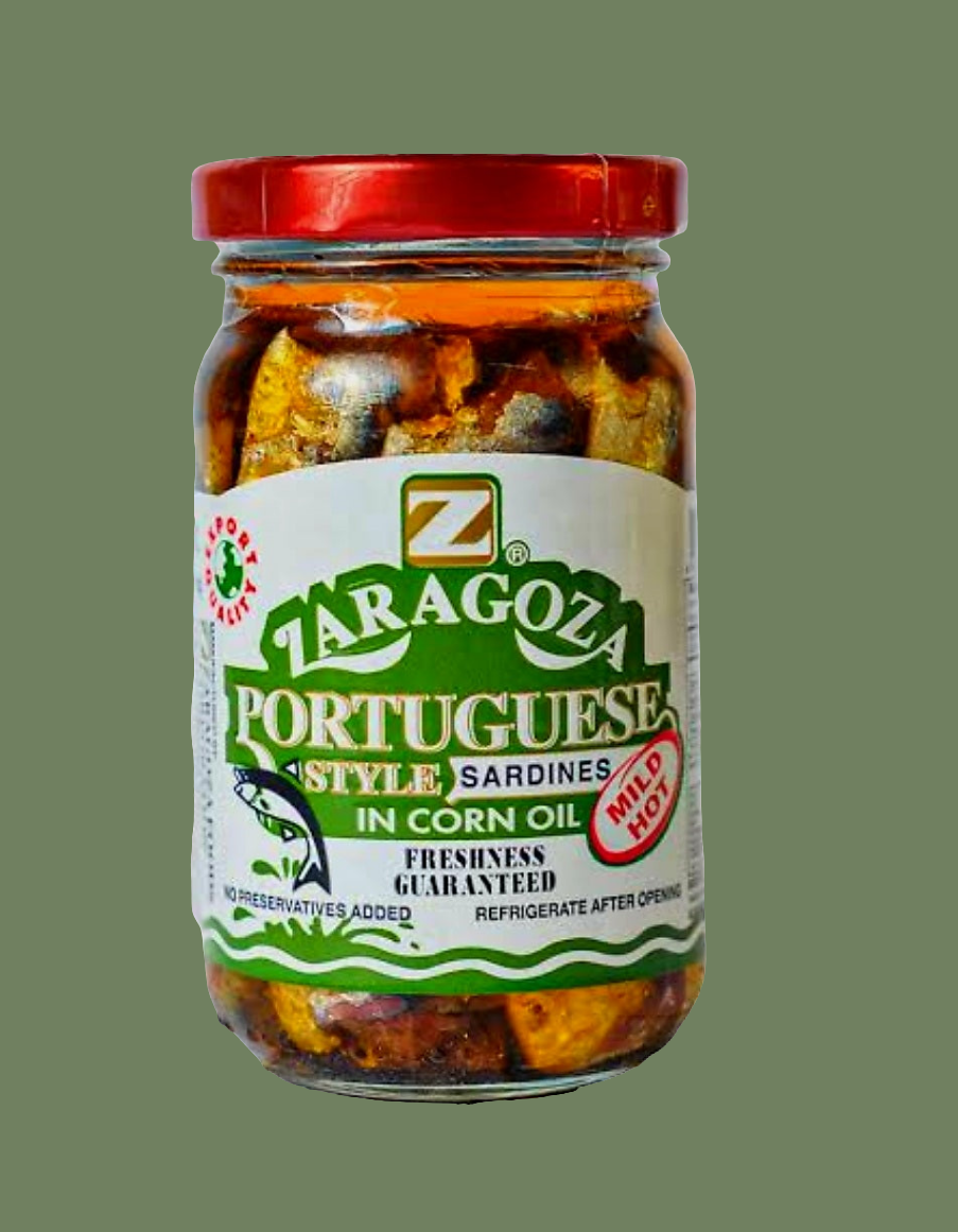 ZARAGOZA Portuguese Style Sardines in Corn Oil 220g (MILD HOT)