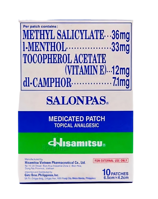 SALONPAS Topical  Patches 10patches